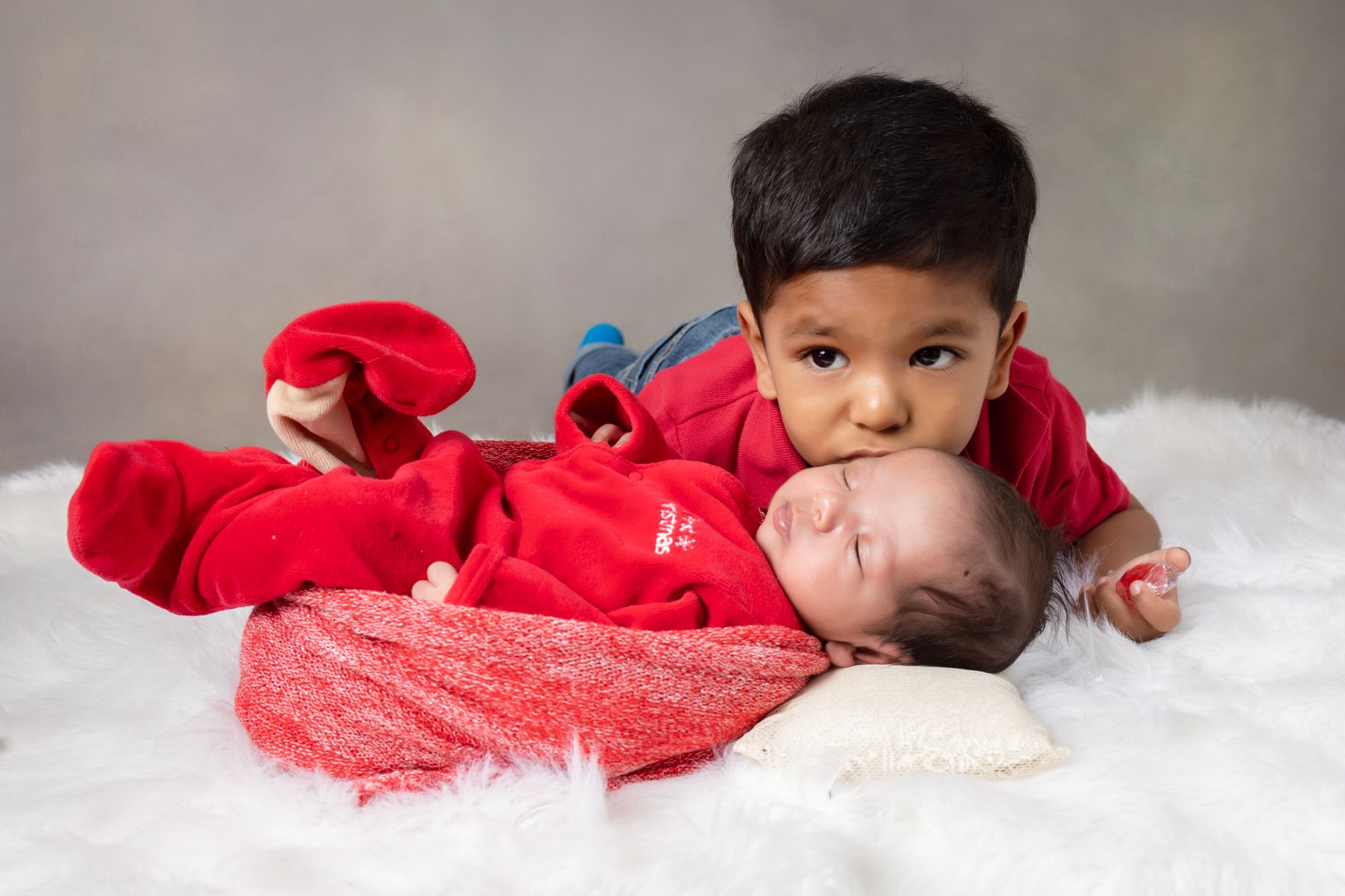 Sibling Baby Photography