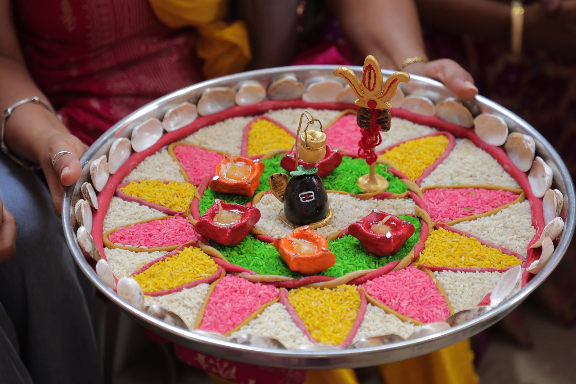 Sacred Aarthi Plates, Beautifully Crafted