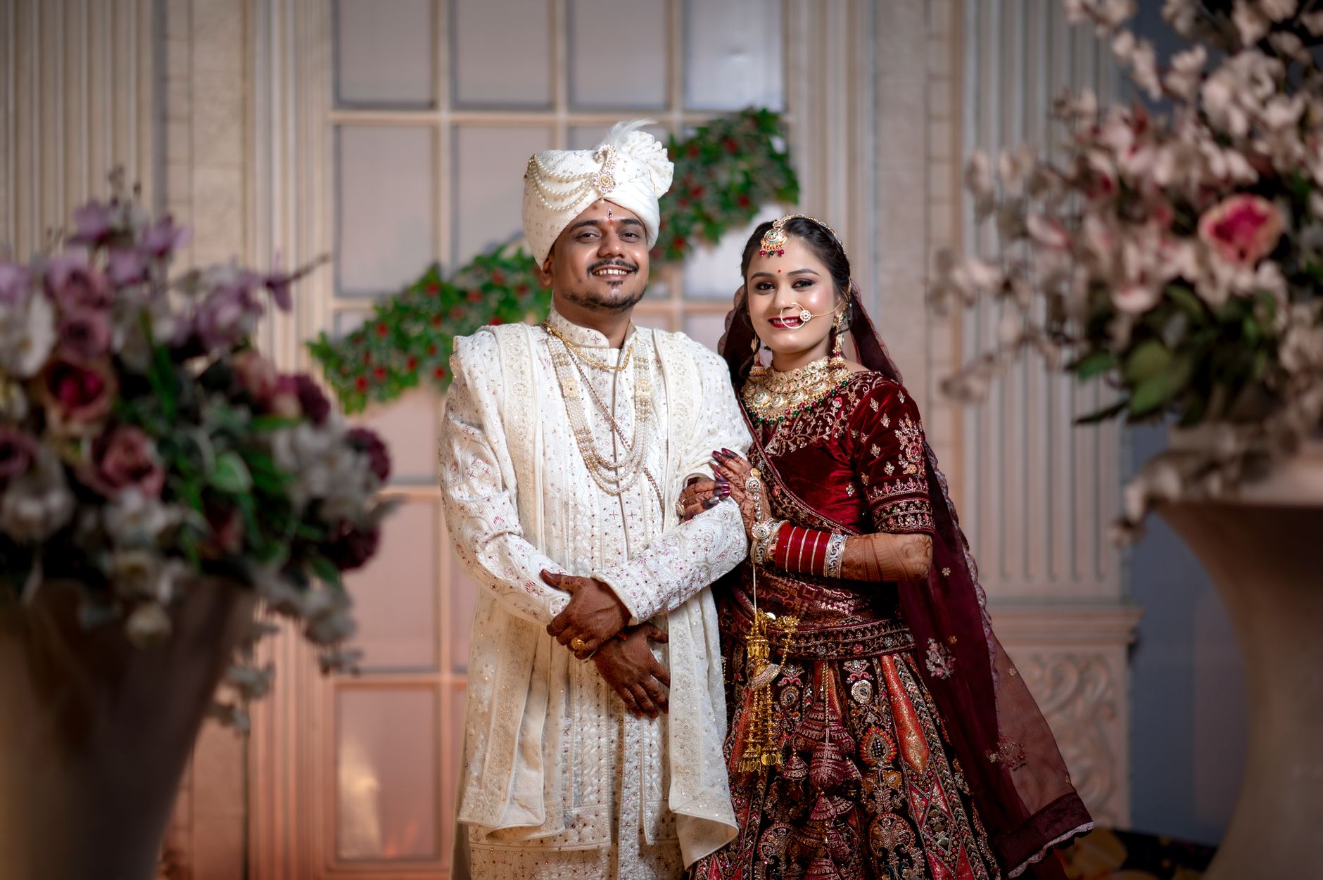Floral Groom Sherwani