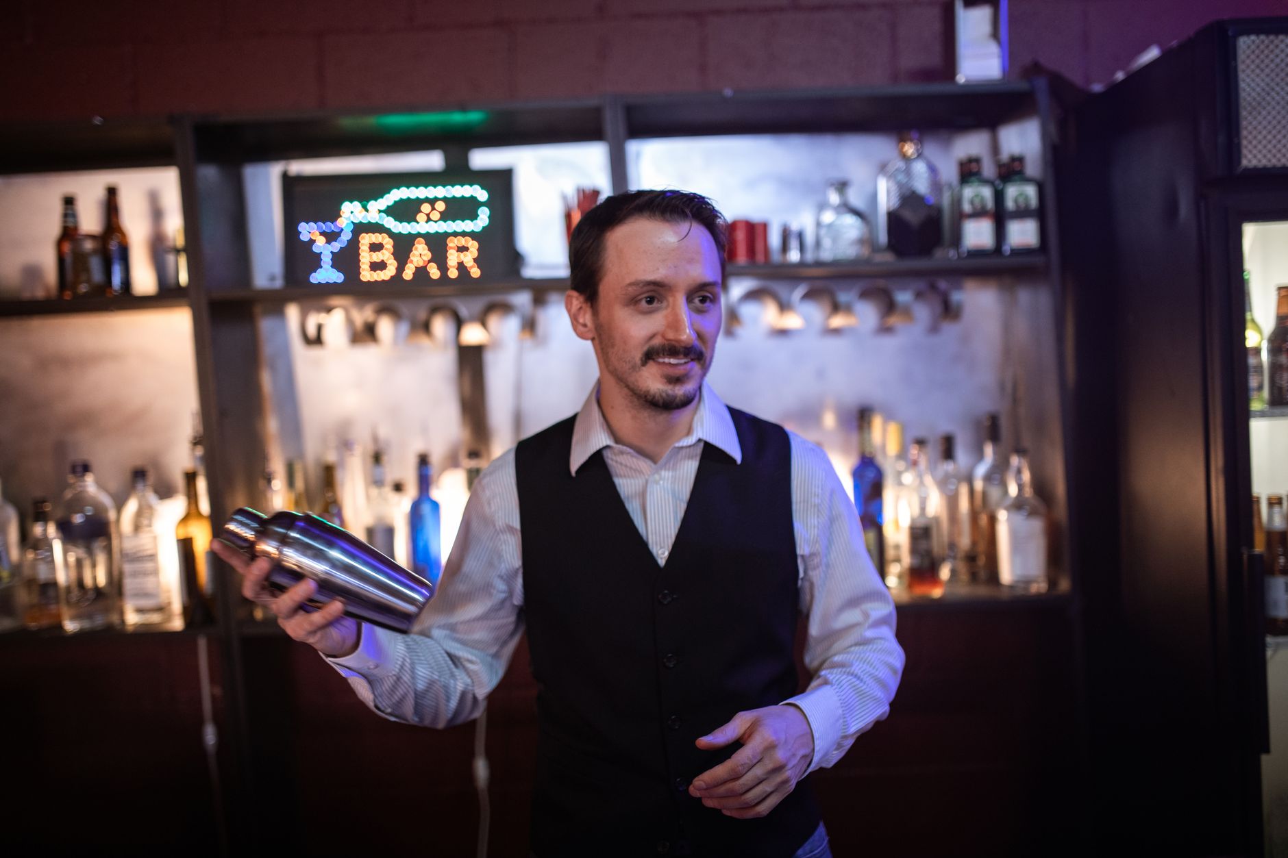 Interactive Mixology Counters