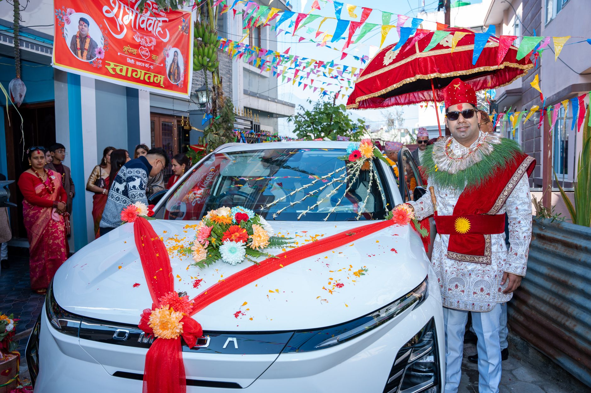 Just Married Car Styling