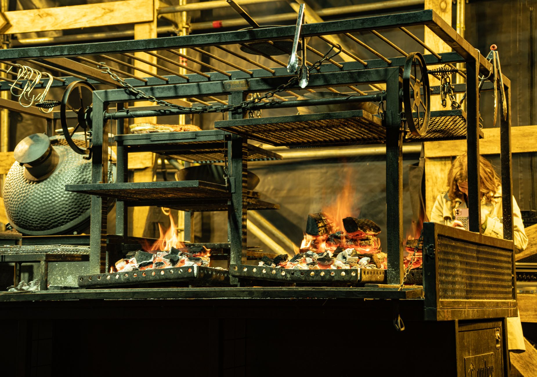 Open Flame Food Stations