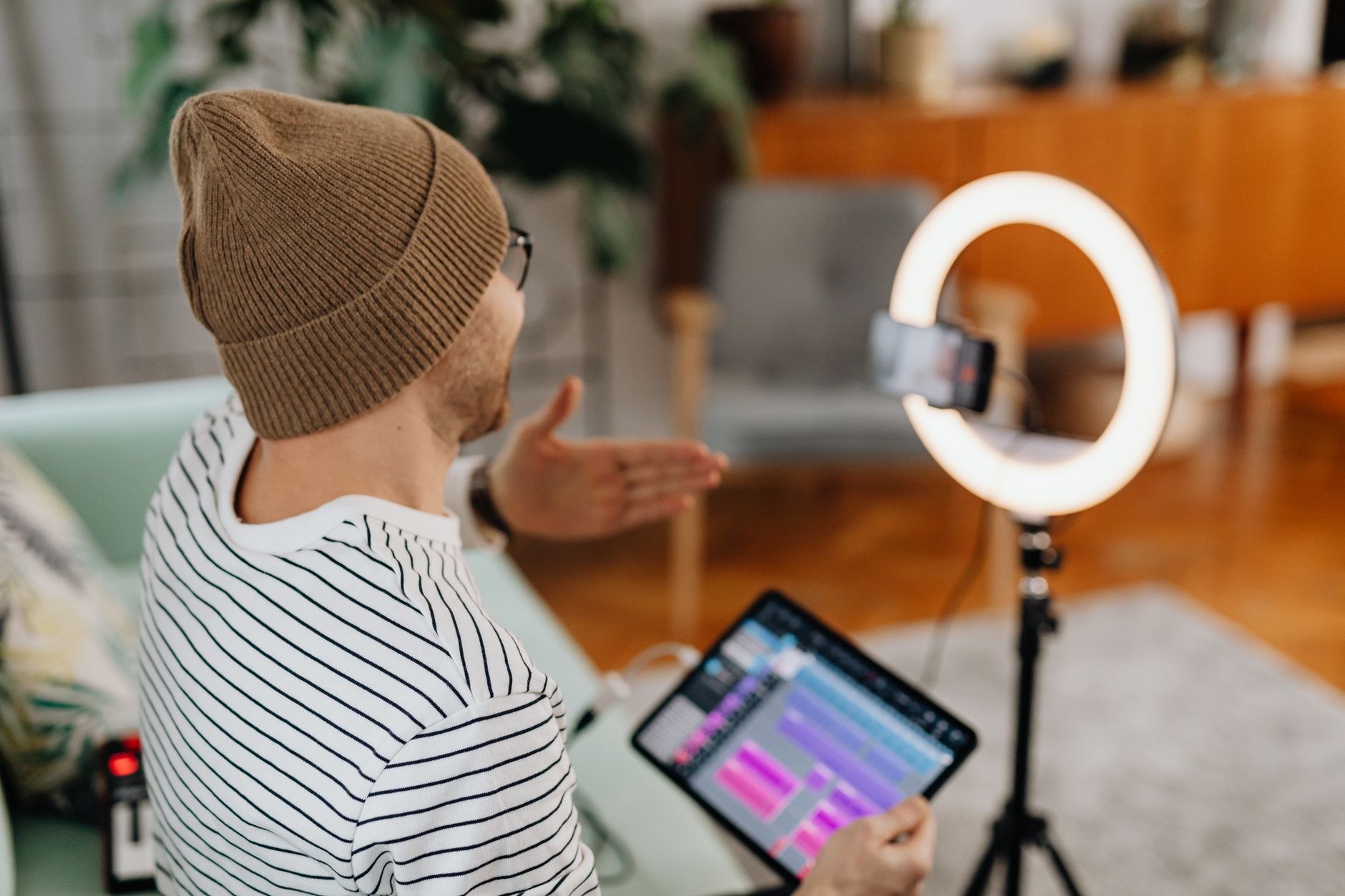 Tablet Video Guest Book