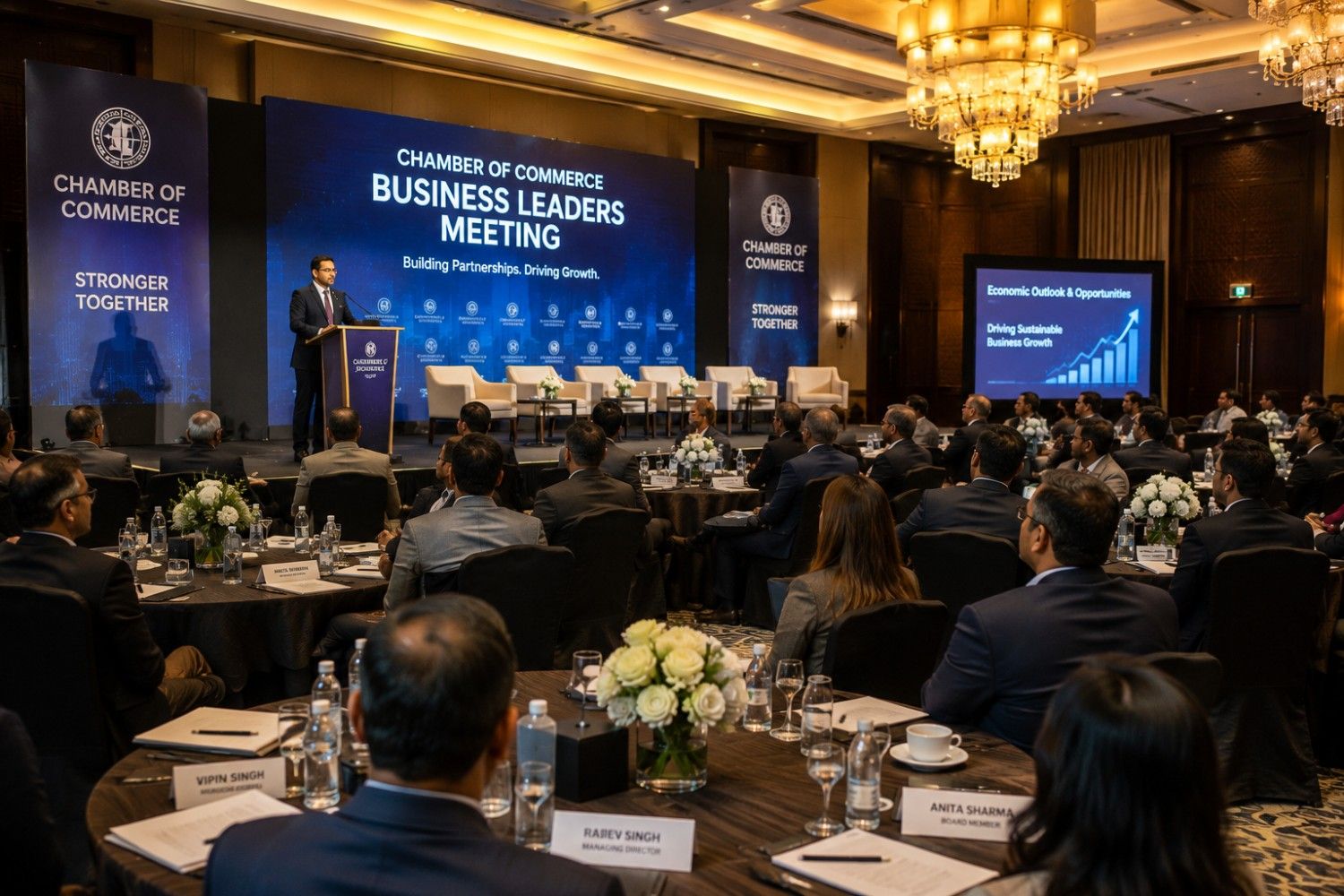 Chamber of Commerce meeting