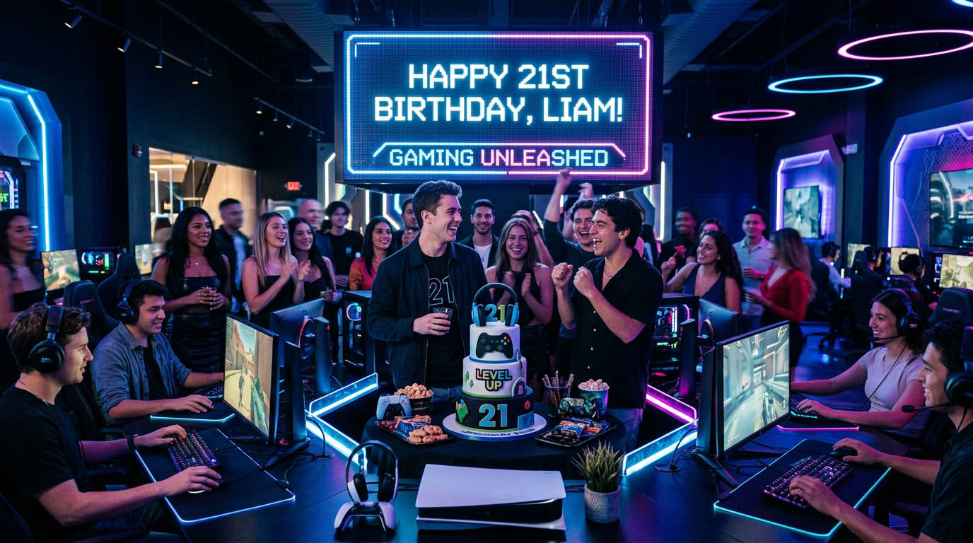 Gaming Birthday Parties