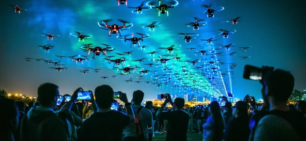 Sky Drone Spectacles for Goa Weddings