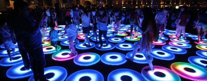 Responsive LED Flooring