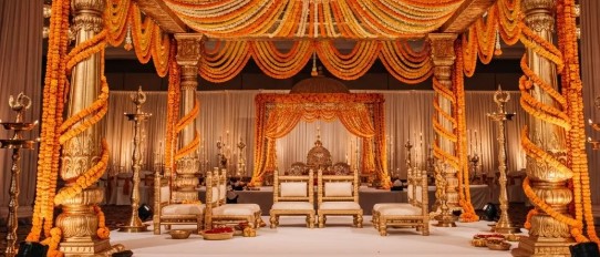 Sangeet Cost Calculator Chennai planning celebration with decorations and dance floor