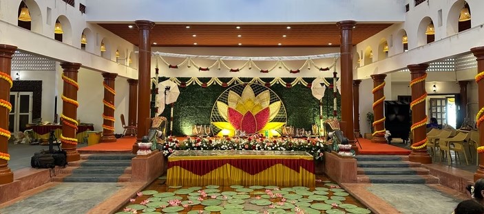 South Indian Wedding Under ₹15 Lakhs Chennai celebration with traditional decorations