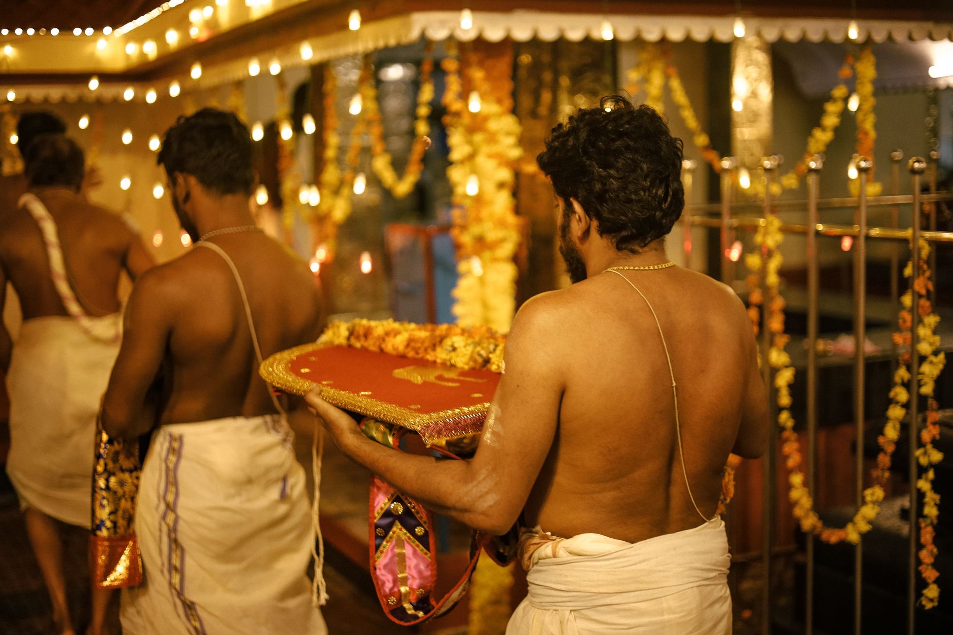 Kerala Flower Ritual Items