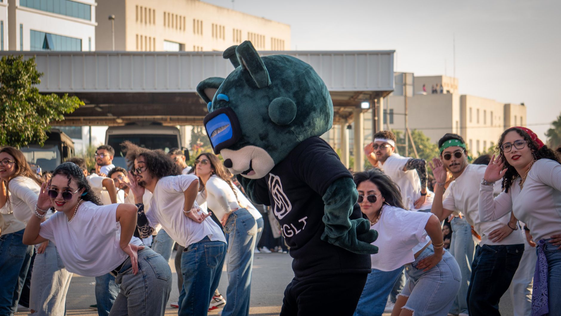 Mascot Photo Interaction