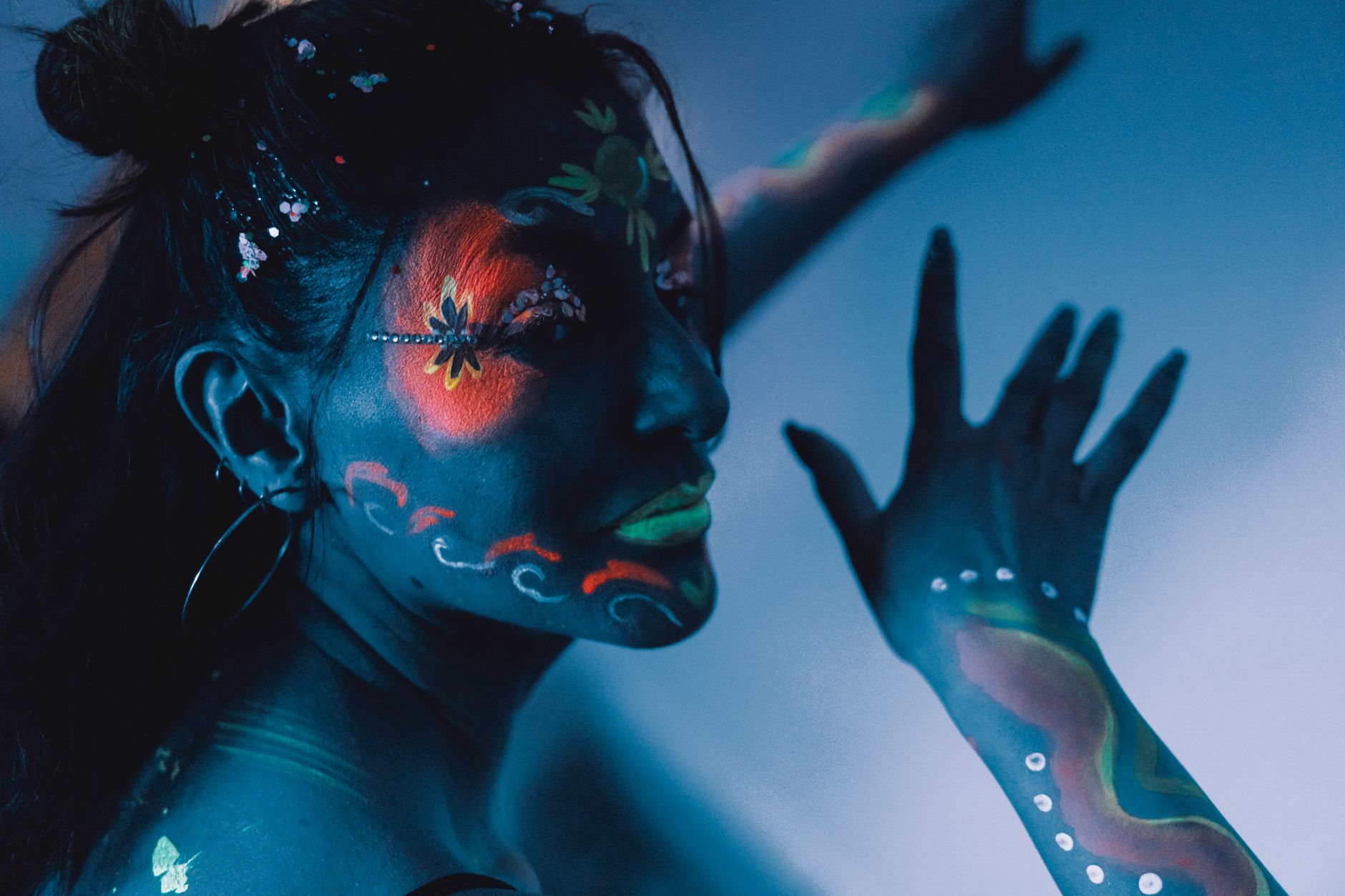 Neon Light Performers
