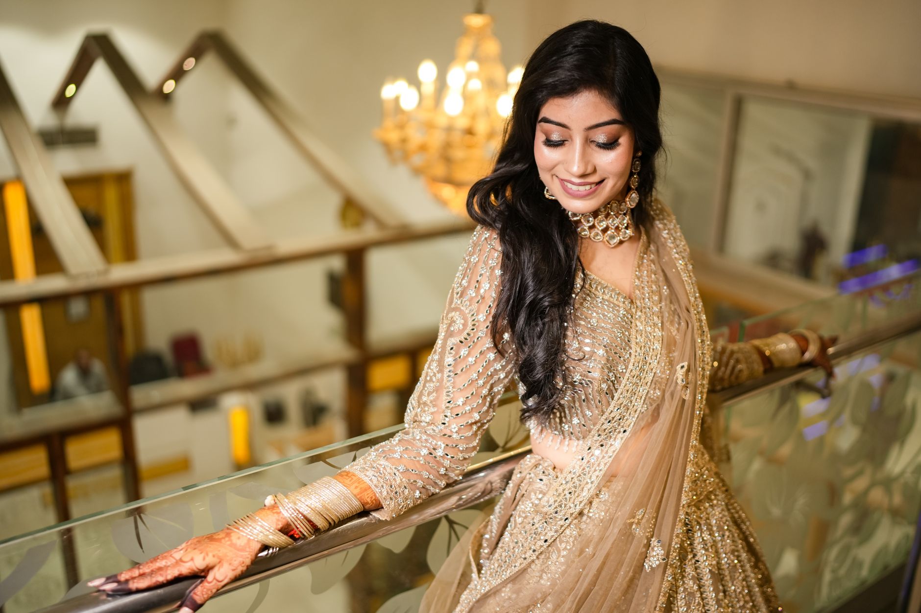 Sequin Bridal Lehenga