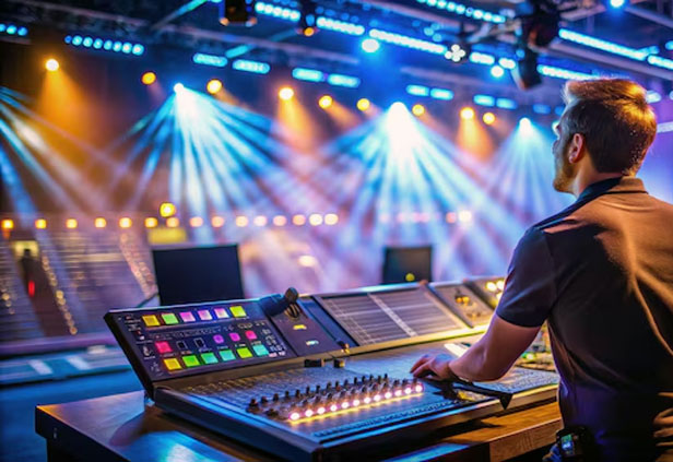 Light Engineer – Stage Audio Sound System Rental | Event Decor Lights Rental | LED & Speaker Hire | Weddings | Corporates Services