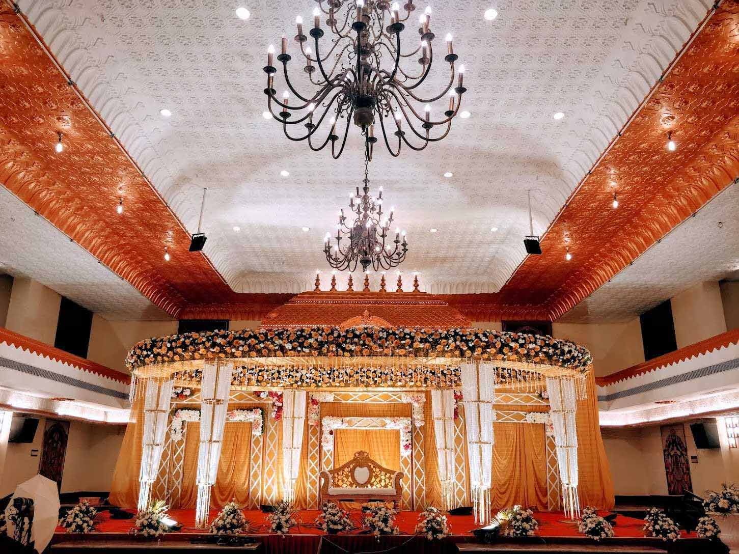 Elegant family celebration at Anandha Kalyana Mandapam Pondicherry with traditional South Indian décor and modern amenities