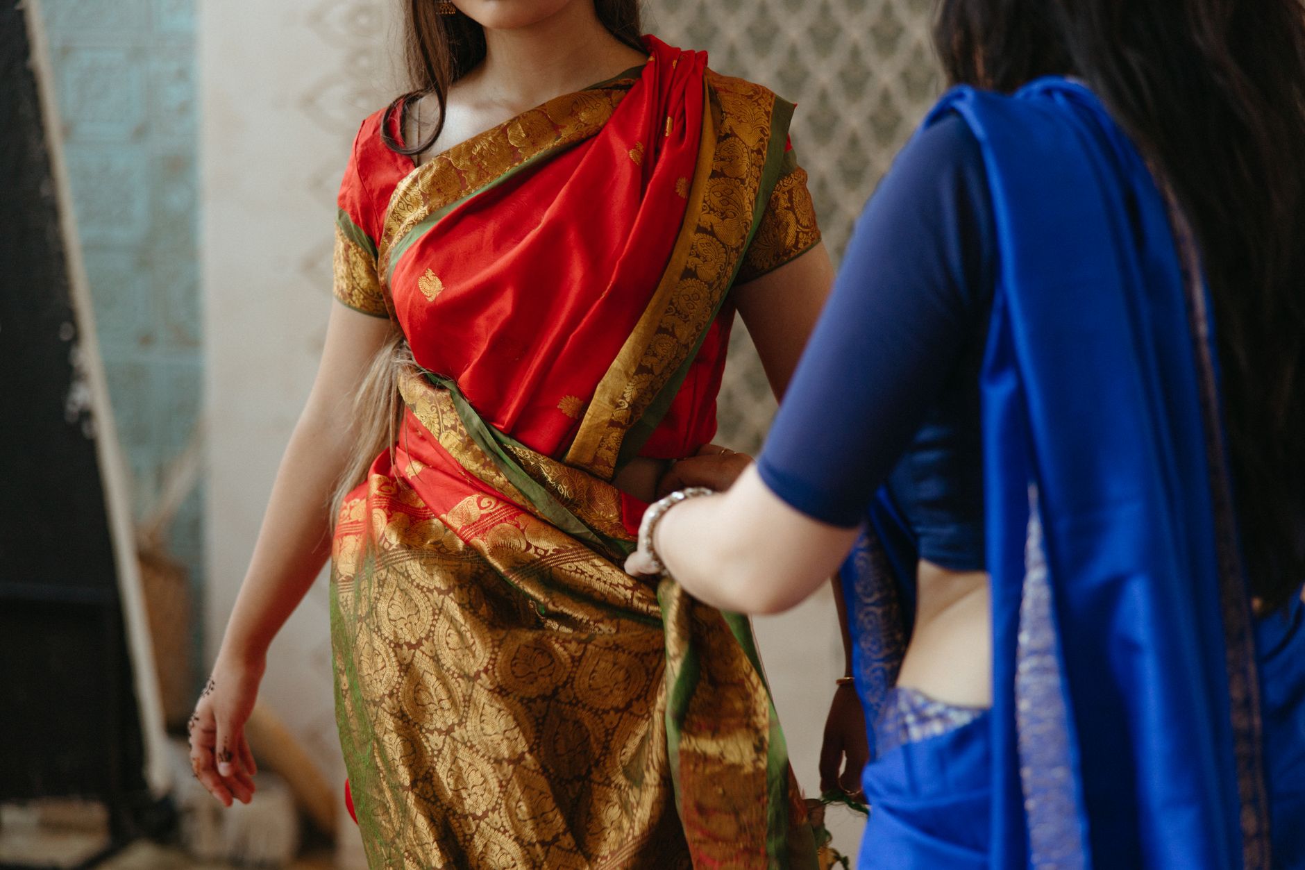 Contemporary Saree Draping in Surat