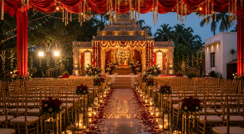 How Much Does a Temple Wedding Collection Cost Across India?
