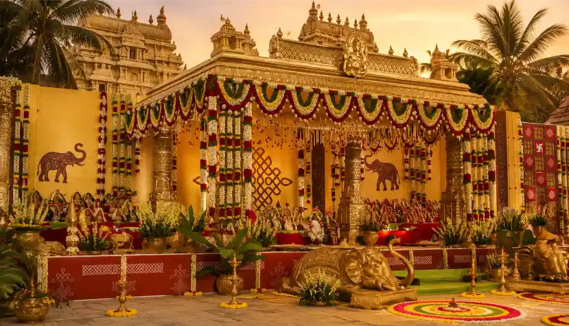 How much does a temple wedding experience cost?