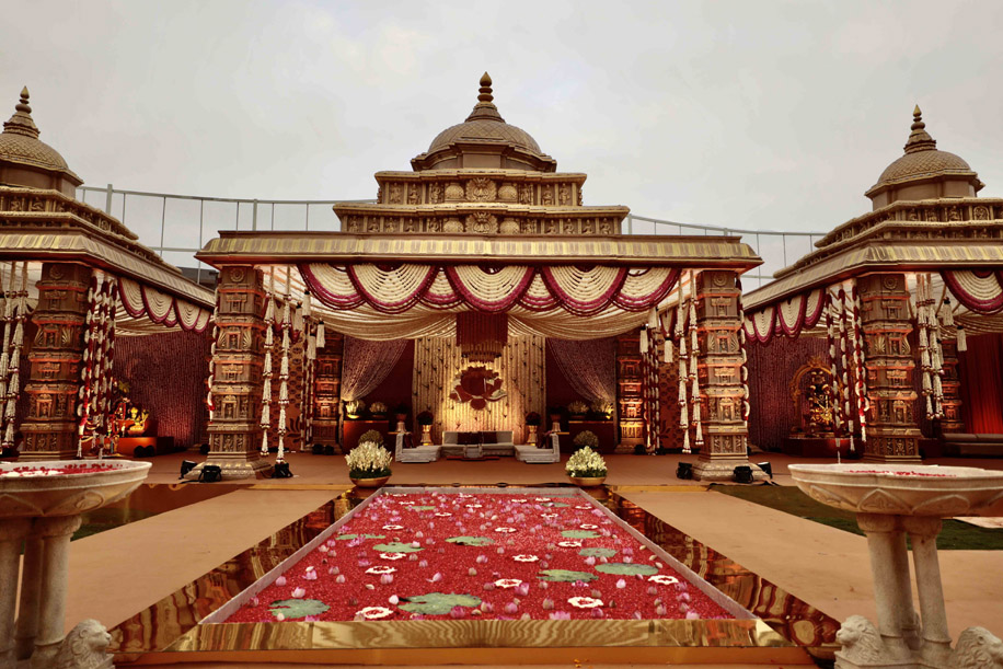 Sacred Decor for Temple Celebrations