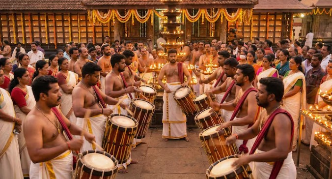 Traditional Temple Instrument Ensemble