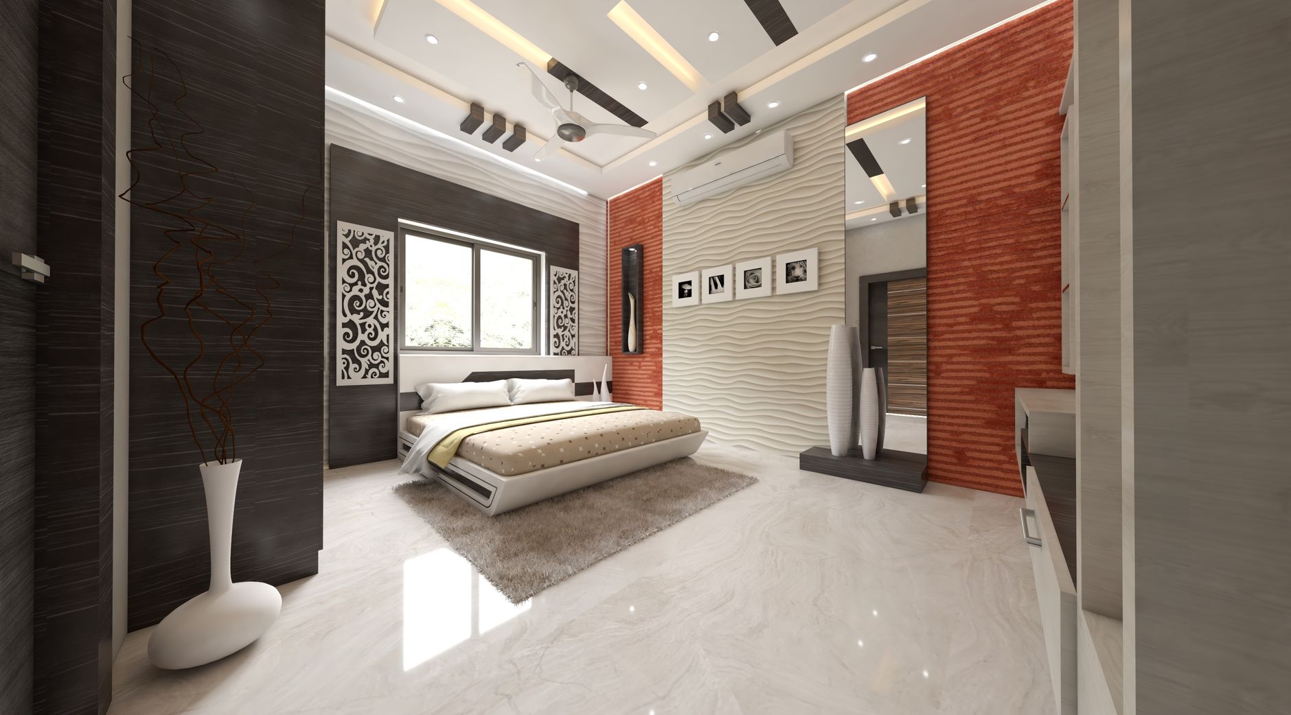 Elegant Home Lounge Decor in Trichy