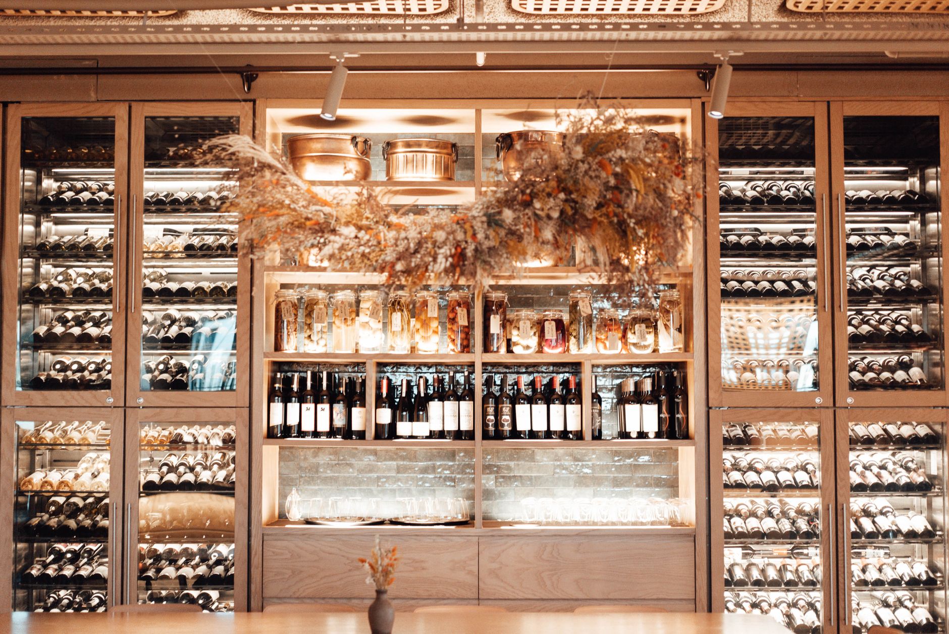 Elegant Wine Bar Styling in Trichy