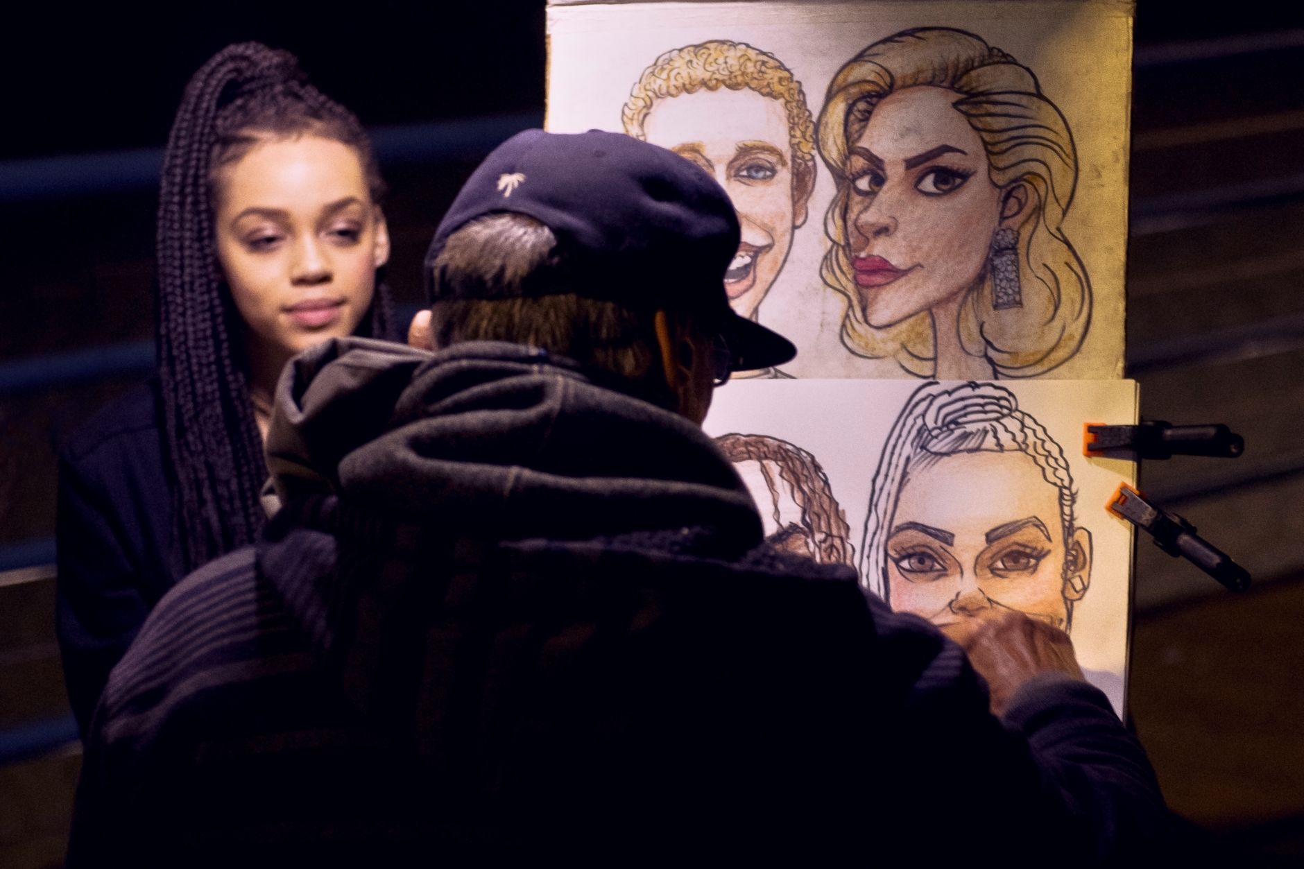 Artistic Live Illustration