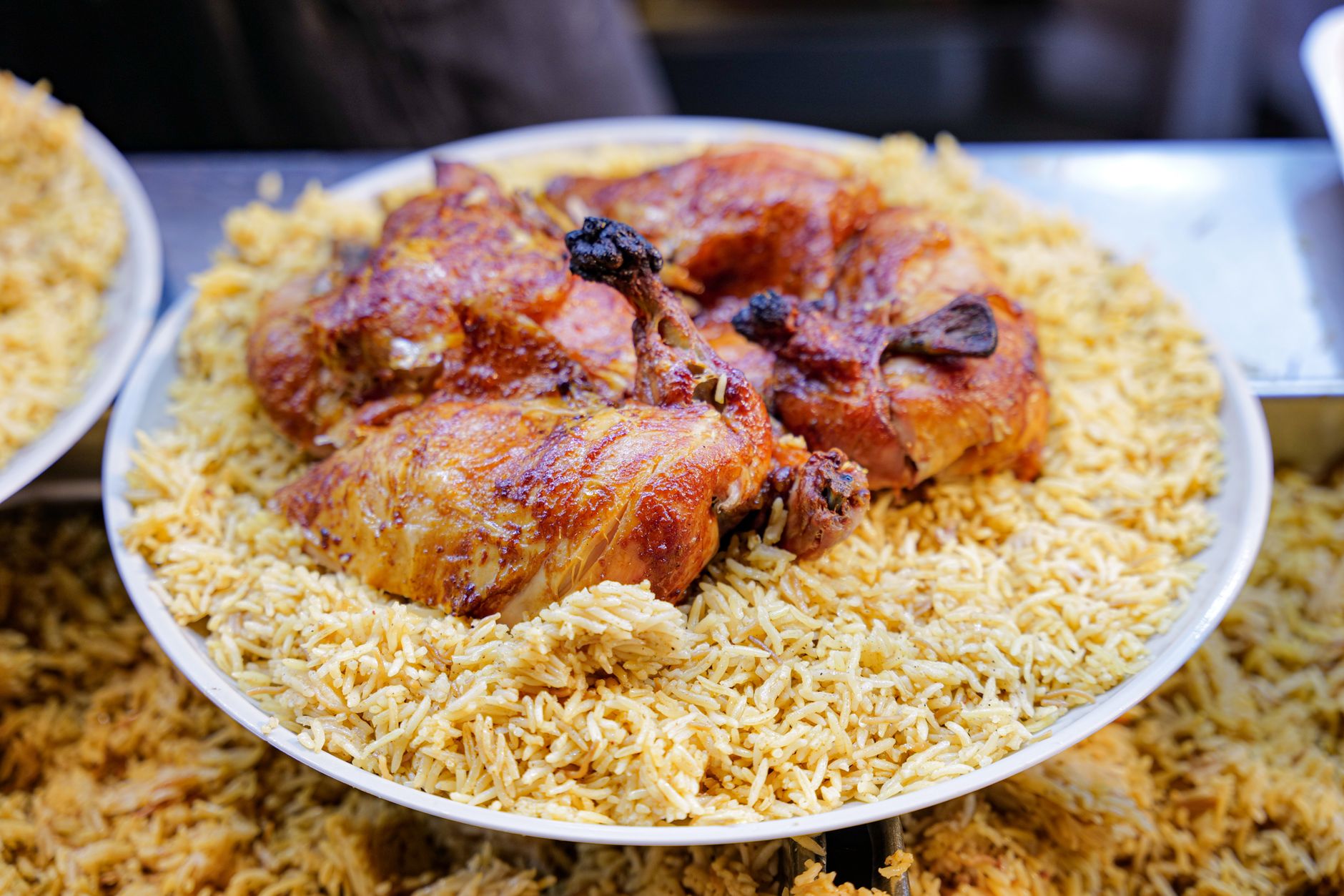 Dum Flavoured Rice Feast Arrangement
