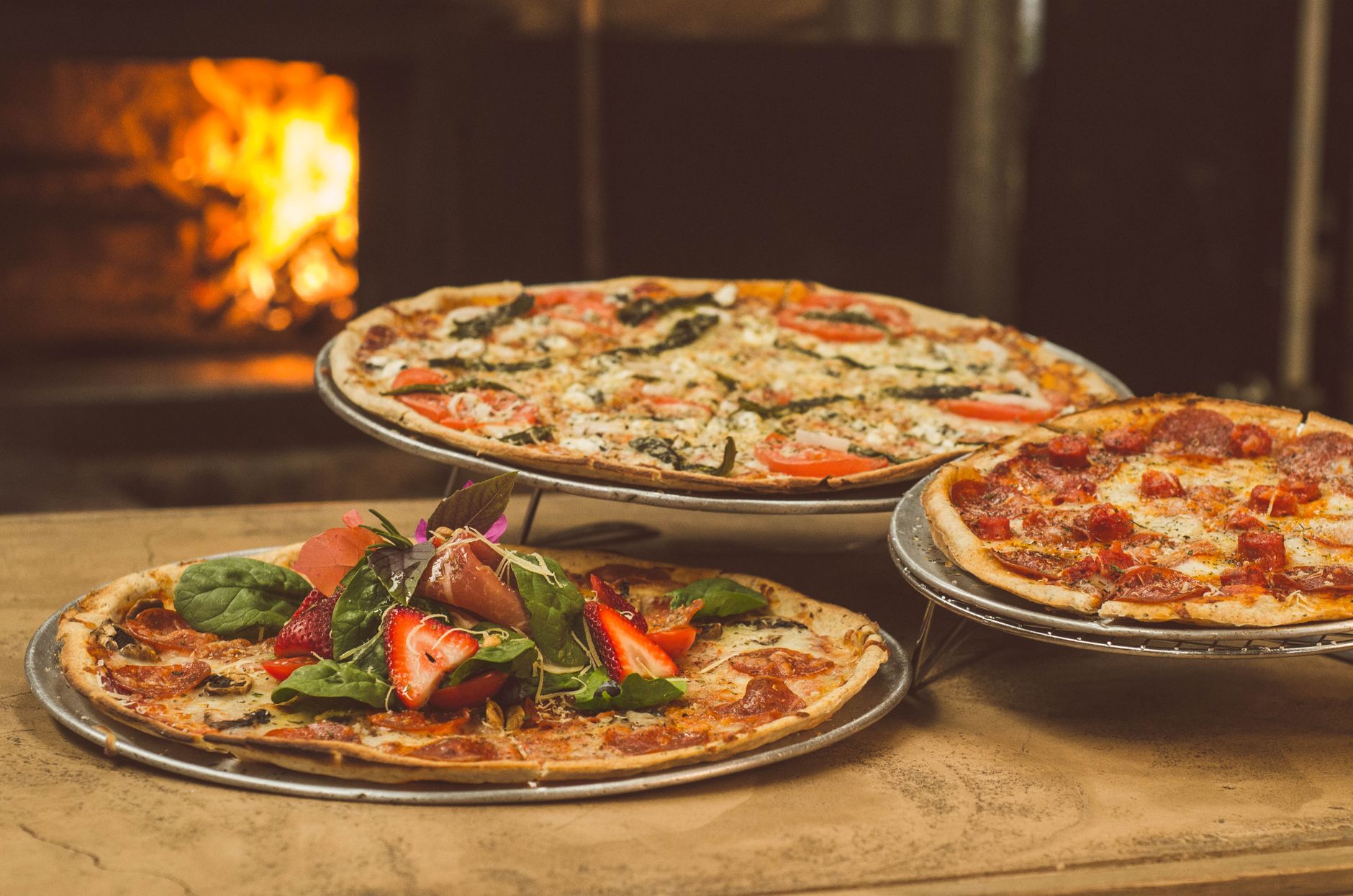 Fresh-Baked Italian Pizza Slice