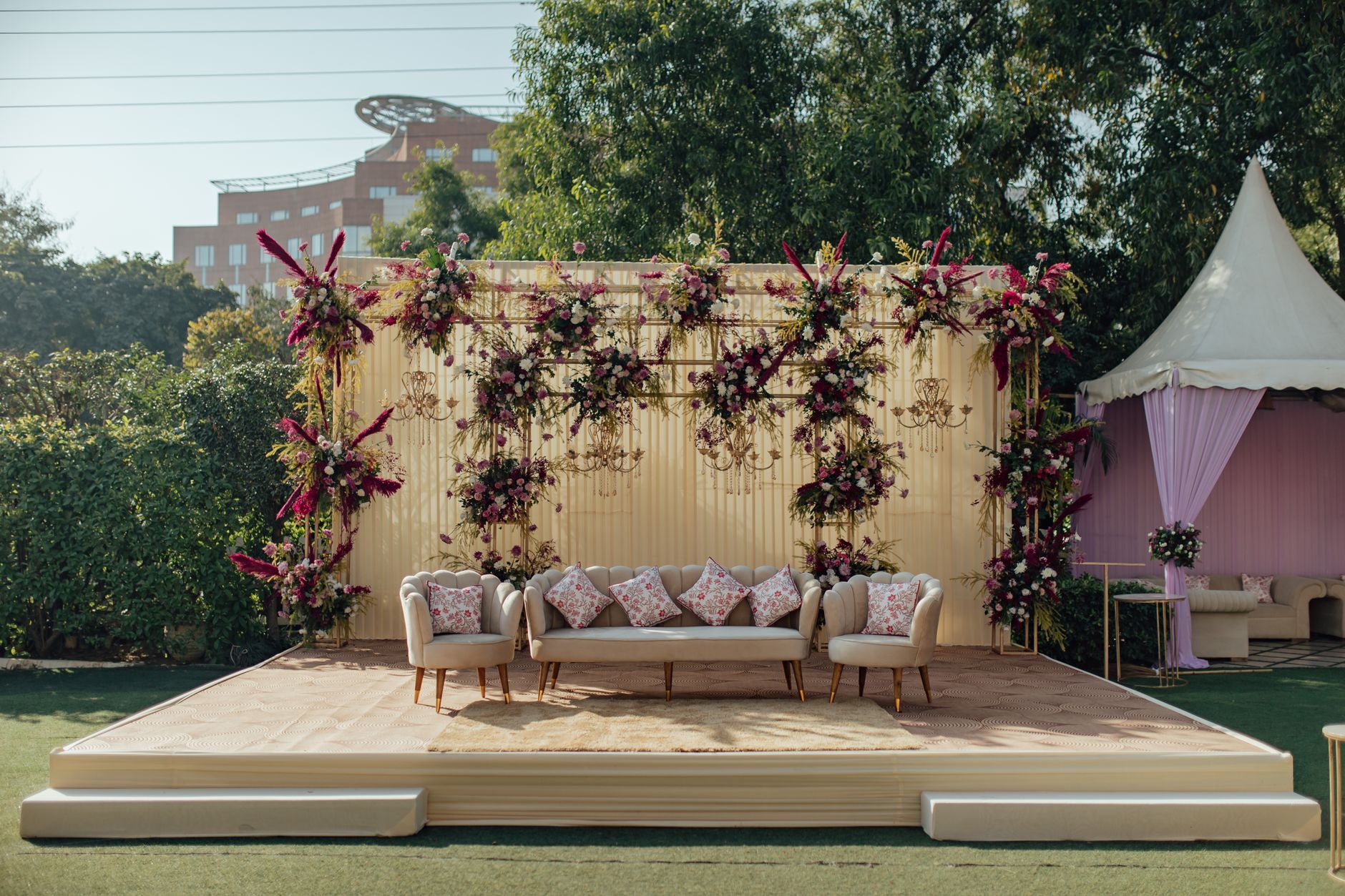 Elevated Stages for Royal Udaipur Events