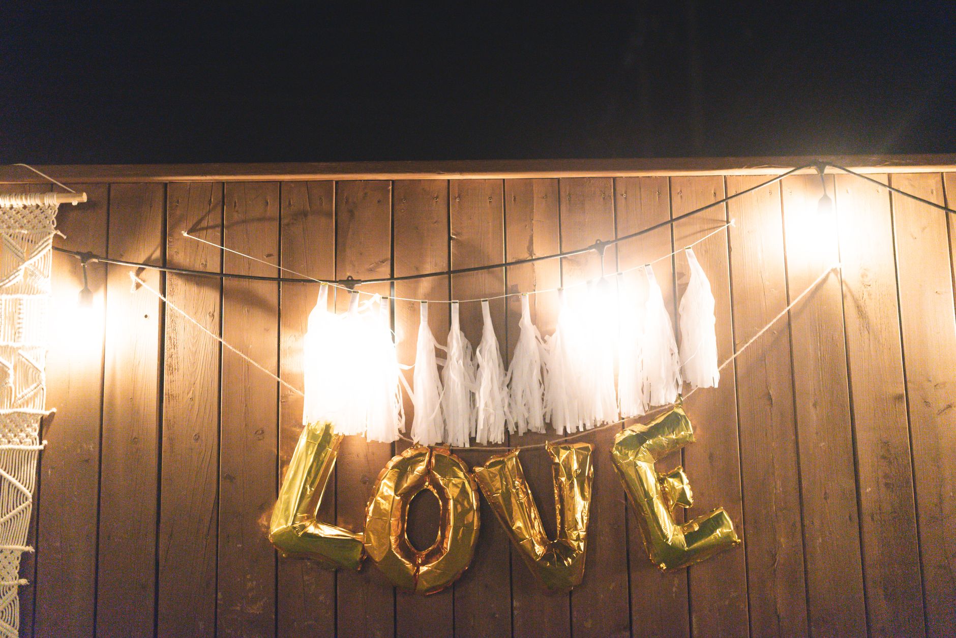 Spell It Out with Balloon Letter Decor