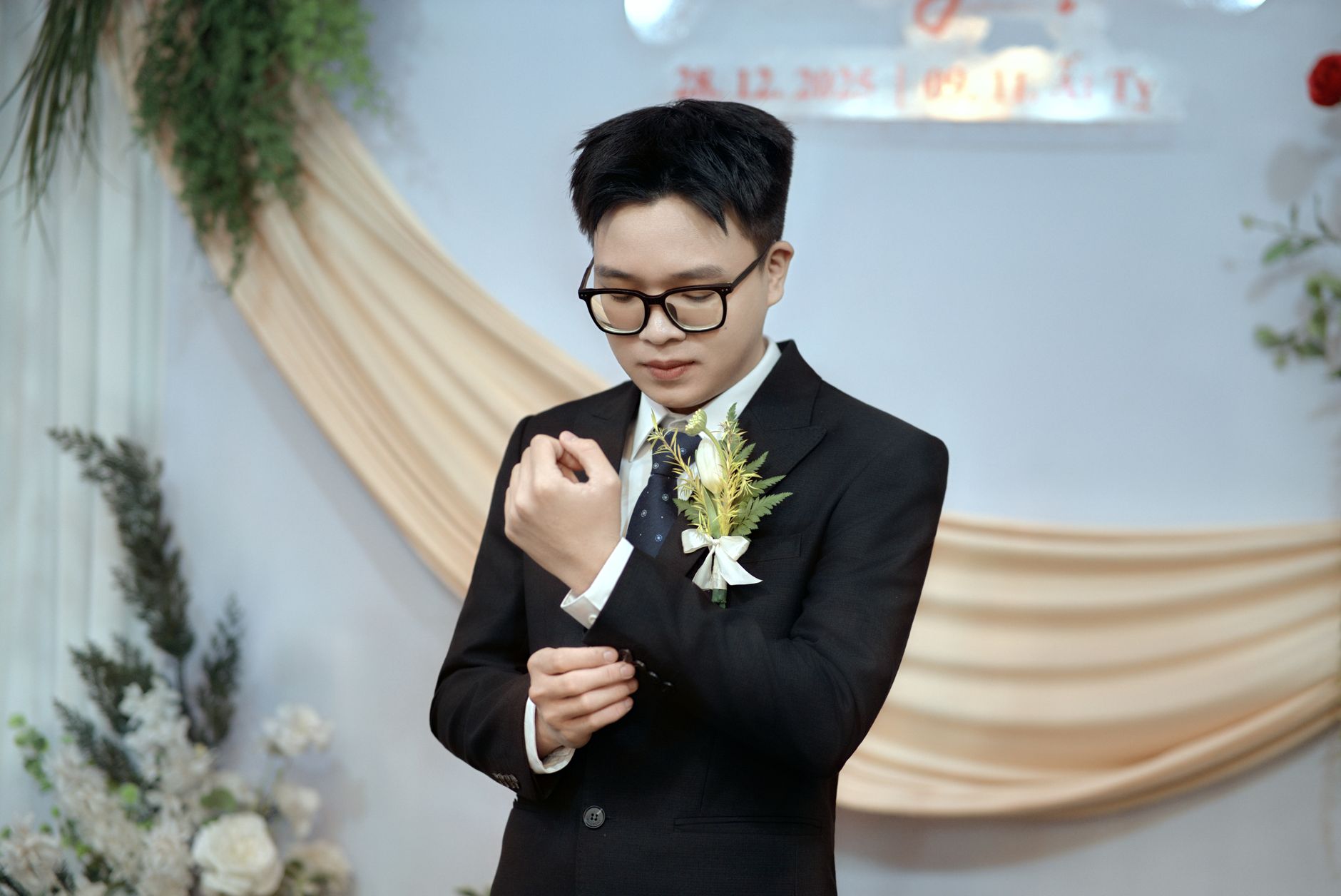 Perfect Hair for the Perfect Groom
