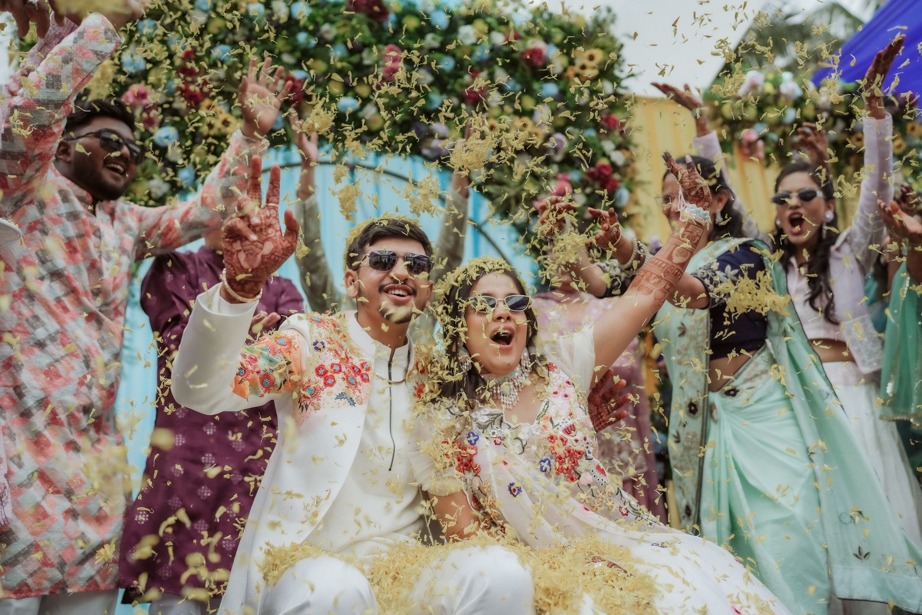 Rose Petal Shower