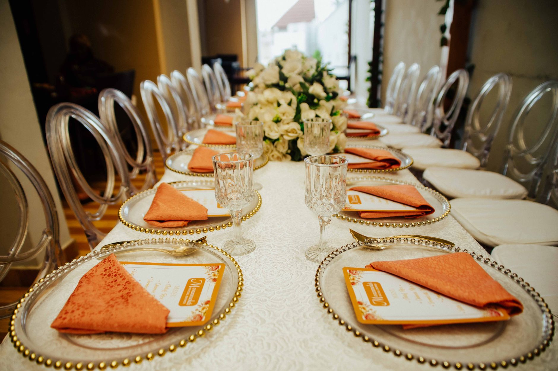 Crystal-Clear Chairs, Timeless Celebrations