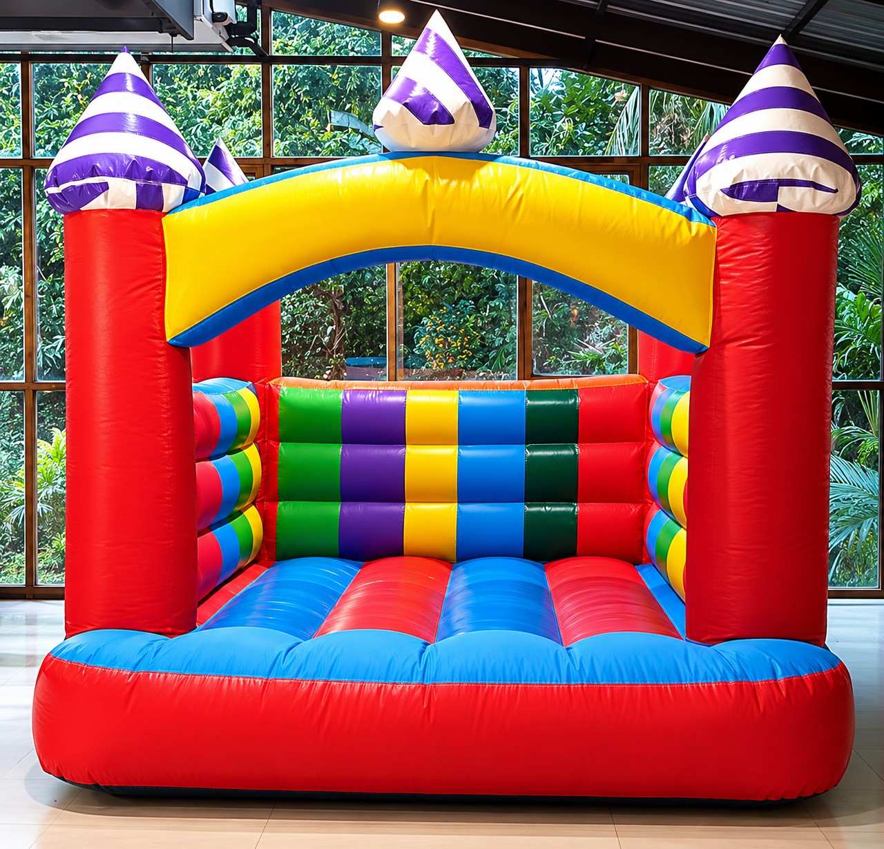 8-Foot Bouncing Castle Setup - Play Monk