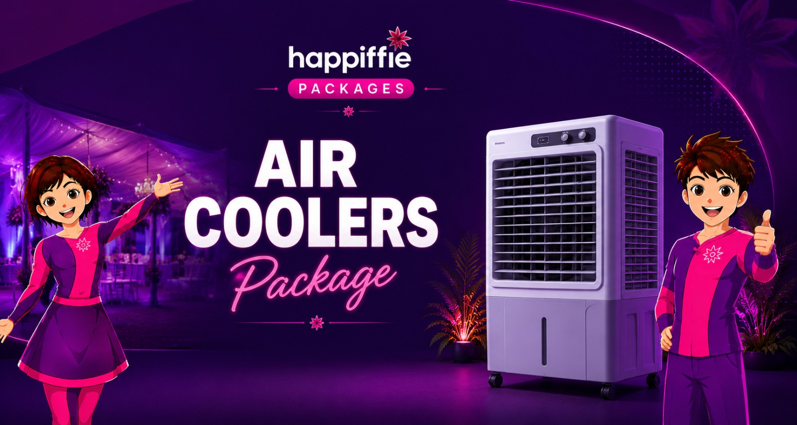 Air Cooler Rental in Chennai for Weddings & Outdoor Events