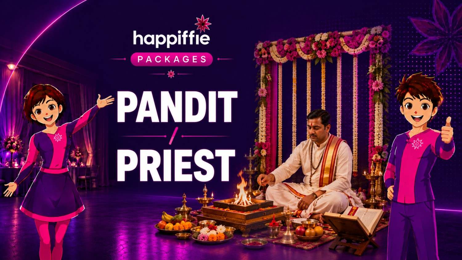 Hindu Priest for Small Function