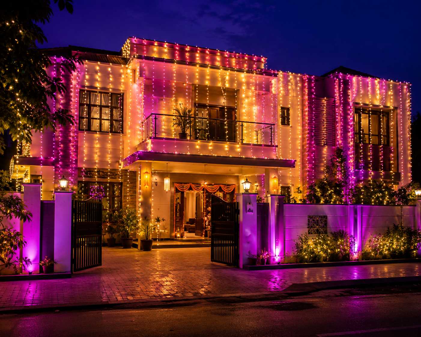 Entrance and Balcony Lights β 1 Day