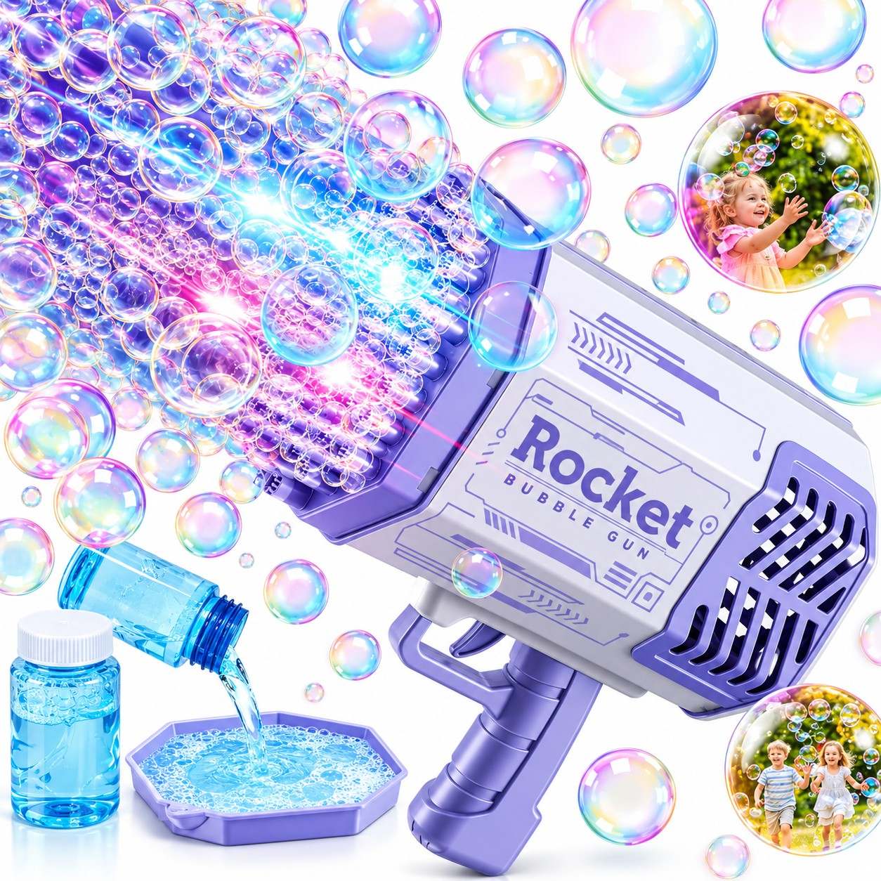 Bubble Machine Setup - Play Monk