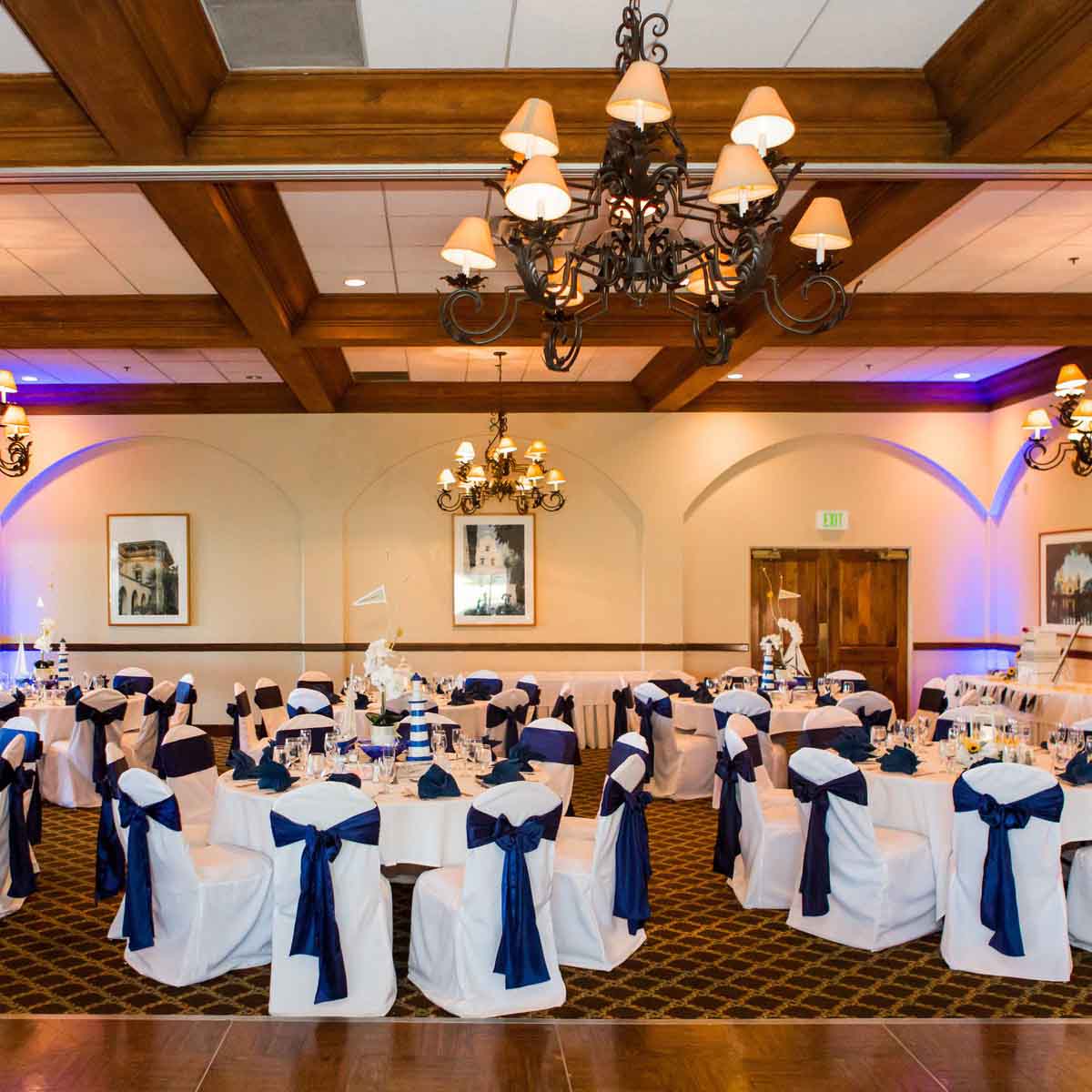 Covered Banquet Chairs - 75 Nos - Impress Decor