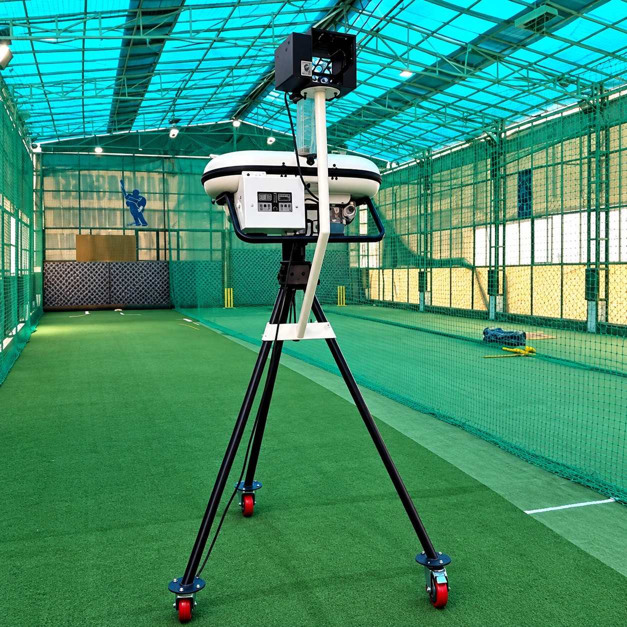 Cricket Bowling Machine Setup - Play Monk