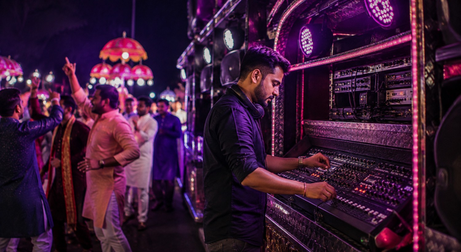 Grand Baraat Music Van
