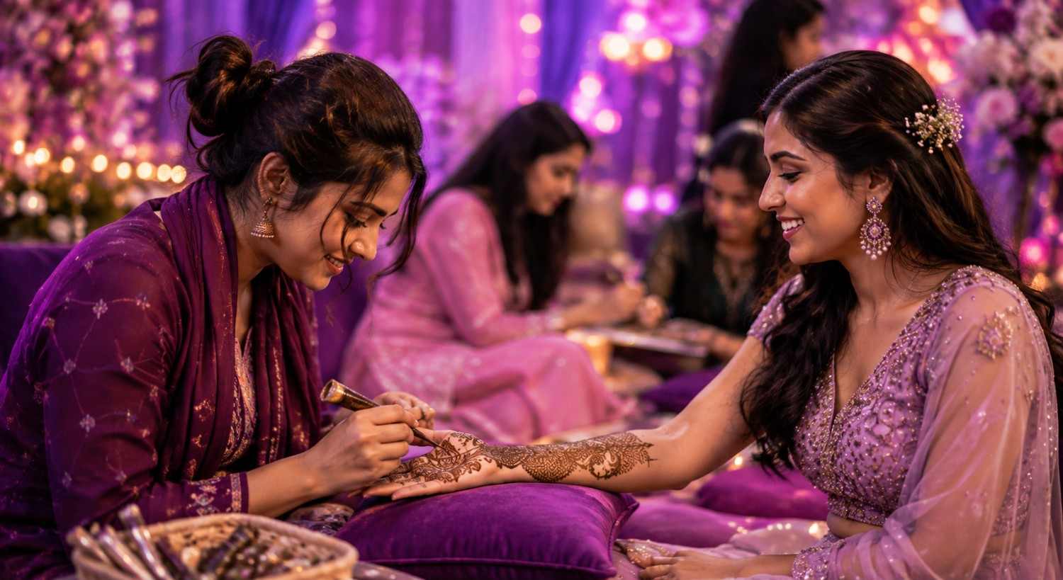 Guest Mehndi Artists β 2 Members