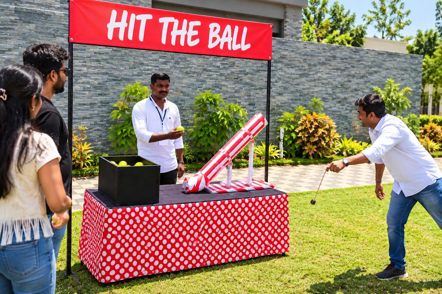 Hit the Ball Game Setup - Play Monk