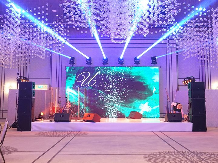 6 × 6 ft Indoor P2 LED Screen
