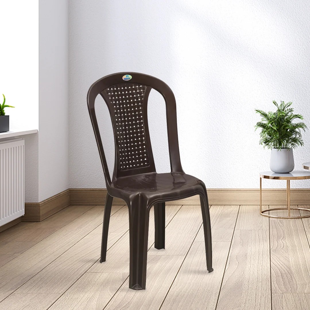 Plastic Armless Chairs - 50 Nos - Impress Decors