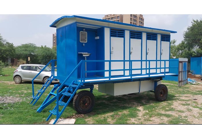 Regular Mobile Toilet - 2 Nos