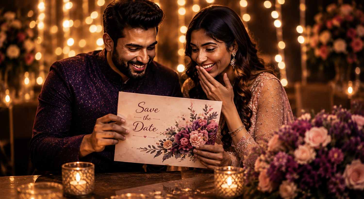 Personalised Save the Date – Single Slide