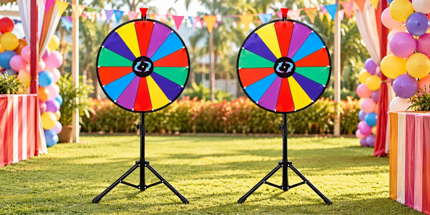 Freestanding Spin the Wheel Game - Play Monk