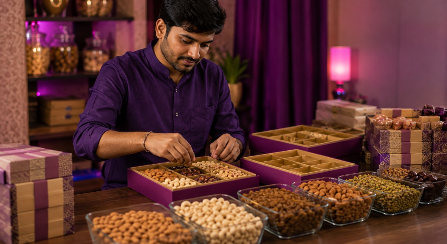 Standard Dry Fruit Hampers – 50 Nos